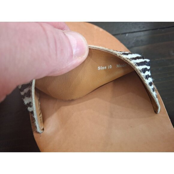 EUC Dolce Vita Animal Print Randi Cork Platform Sandal/Pre-owned, Sz. 10 - Picture 9 of 9